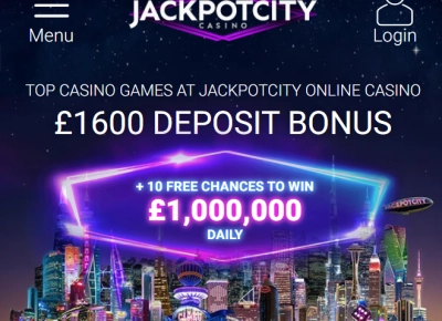 Jackpot City Casino screenshot number 1