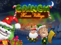 Grinch Xmas Village