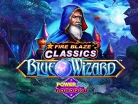 Fire Blaze: Blue Wizard PowerPlay Jackpot