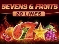 Sevens &amp; Fruits: 20 lines