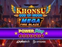 Mega Fire Blaze Khonsu God of Moon PowerPlay Jackpot